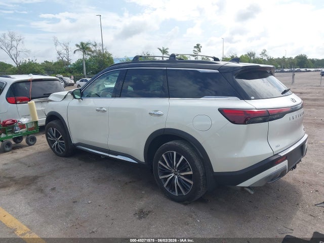 2025 Infiniti Qx60 Autograph Awd მანქანა იყიდება აუქციონზე, vin: 5N1AL1HU1SC354471, აუქციონის ნომერი: 45271575