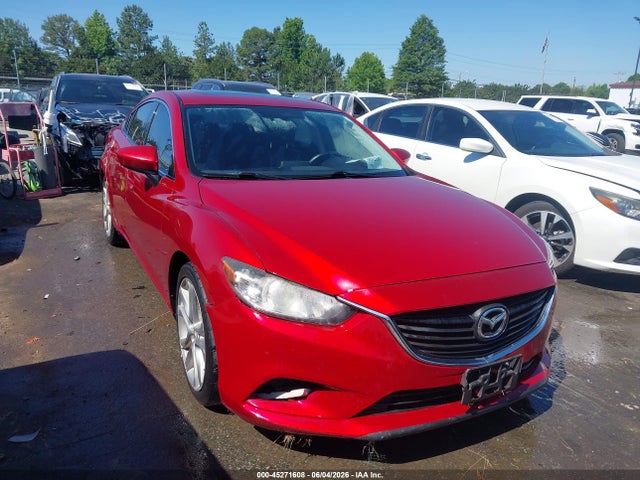 2016 Mazda Mazda6 I Touring მანქანა იყიდება აუქციონზე, vin: JM1GJ1V57G1485697, აუქციონის ნომერი: 45271608