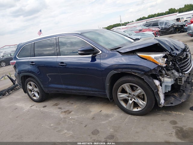 Aukcja sprzedaży 2016 Toyota Highlander Limited V6, vin: 5TDDKRFHXGS343855, numer aukcji: 45271679