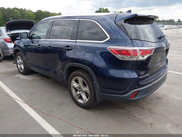Aukcja sprzedaży 2016 Toyota Highlander Limited V6, vin: 5TDDKRFHXGS343855, numer aukcji: 45271679