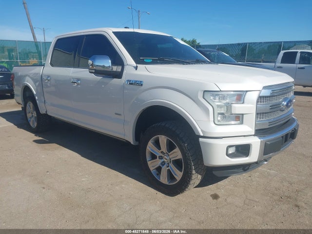 2016 Ford F-150 Platinum მანქანა იყიდება აუქციონზე, vin: 1FTEW1EG1GFD21858, აუქციონის ნომერი: 45271848