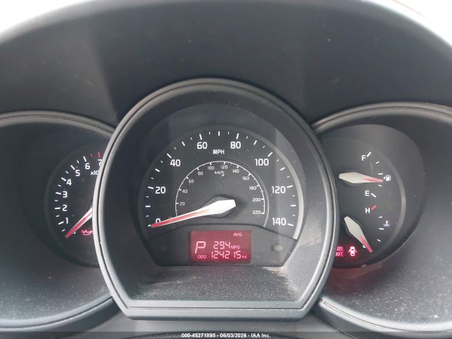 2015 Kia Rio Lx მანქანა იყიდება აუქციონზე, vin: KNADM4A35F6458609, აუქციონის ნომერი: 45271895