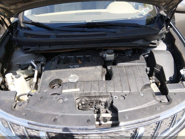 2011 Nissan Murano S მანქანა იყიდება აუქციონზე, vin: JN8AZ1MW6BW154389, აუქციონის ნომერი: 45271936
