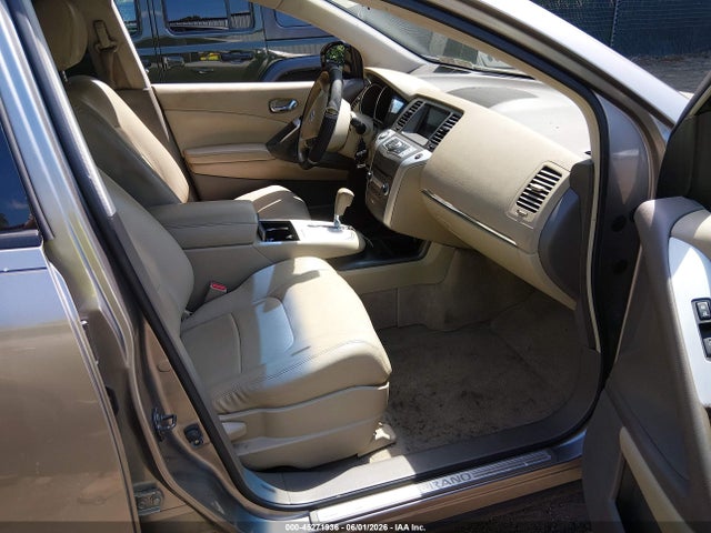 2011 Nissan Murano S მანქანა იყიდება აუქციონზე, vin: JN8AZ1MW6BW154389, აუქციონის ნომერი: 45271936