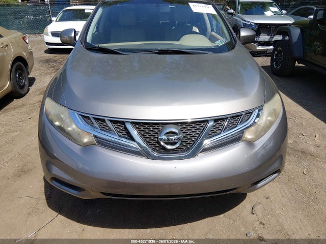 2011 Nissan Murano S მანქანა იყიდება აუქციონზე, vin: JN8AZ1MW6BW154389, აუქციონის ნომერი: 45271936