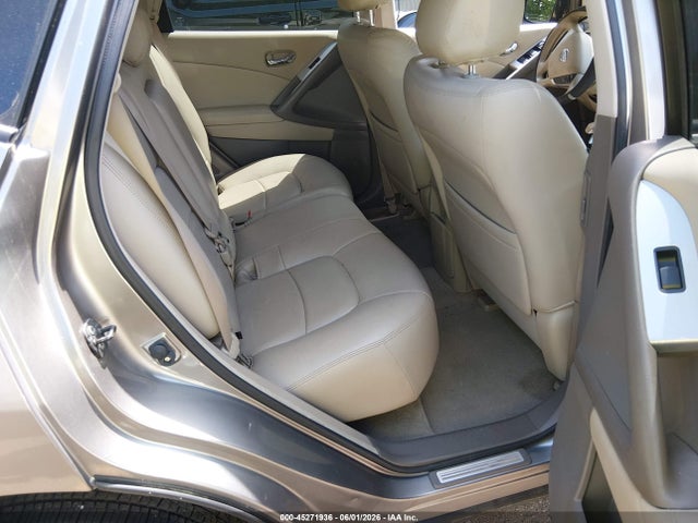 2011 Nissan Murano S მანქანა იყიდება აუქციონზე, vin: JN8AZ1MW6BW154389, აუქციონის ნომერი: 45271936