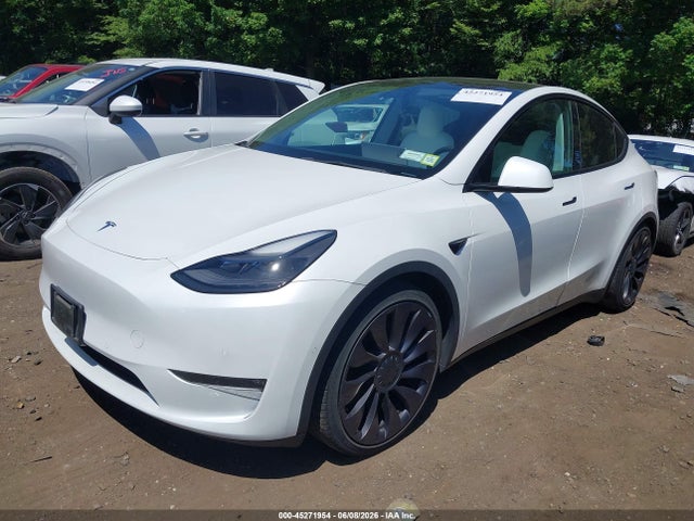 Продажа на аукционе авто 2021 Tesla Model Y Performance Dual Motor All-wheel Drive, vin: 5YJYGDEF4MF303972, номер лота: 45271954