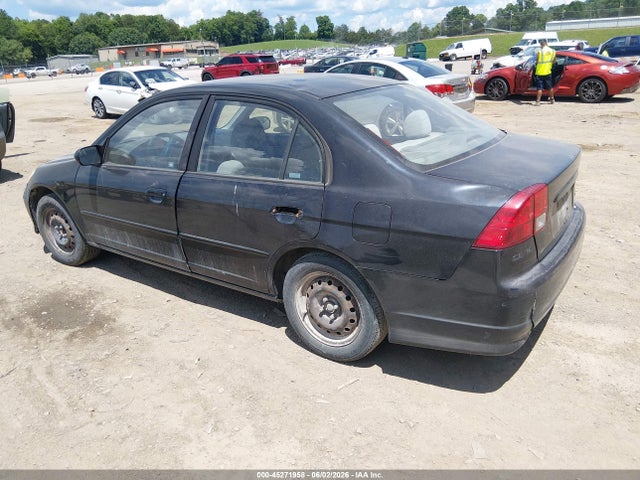 Продажа на аукционе авто 2005 Honda Civic Lx, vin: 2HGES16525H556193, номер лота: 45271958
