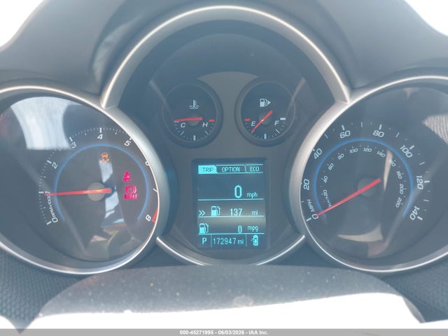 45271995 :رقم المزاد ، 1G1PH5SB3E7275520 vin ، 2014 Chevrolet Cruze Eco Auto مزاد بيع