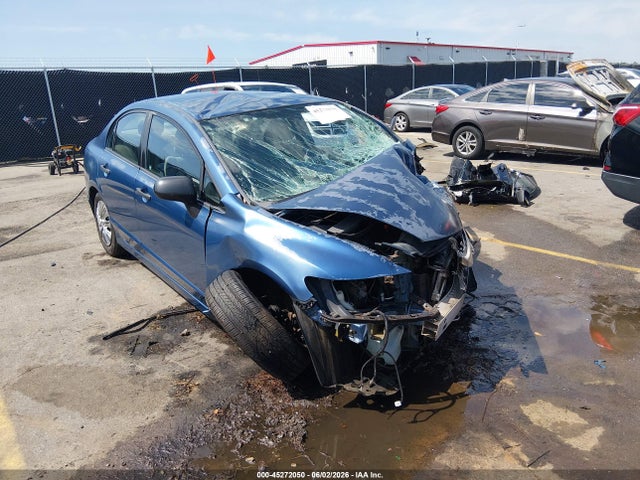 2010 Honda Civic Vp მანქანა იყიდება აუქციონზე, vin: 2HGFA1F37AH510293, აუქციონის ნომერი: 45272050