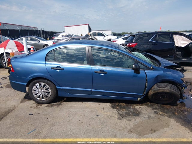 2010 Honda Civic Vp მანქანა იყიდება აუქციონზე, vin: 2HGFA1F37AH510293, აუქციონის ნომერი: 45272050
