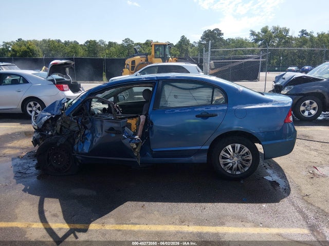 2010 Honda Civic Vp მანქანა იყიდება აუქციონზე, vin: 2HGFA1F37AH510293, აუქციონის ნომერი: 45272050