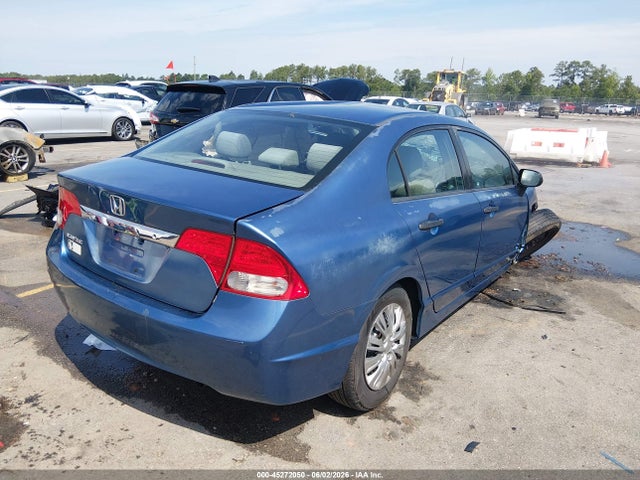 2010 Honda Civic Vp მანქანა იყიდება აუქციონზე, vin: 2HGFA1F37AH510293, აუქციონის ნომერი: 45272050