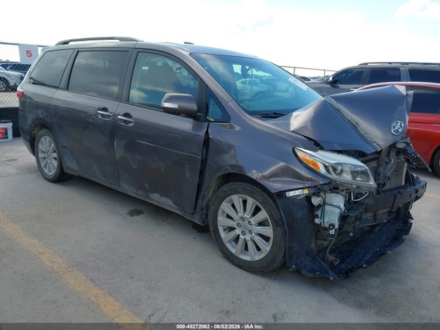 45272062 :رقم المزاد ، 5TDYK3DC9FS586755 vin ، 2015 Toyota Sienna Limited 7 Passenger مزاد بيع