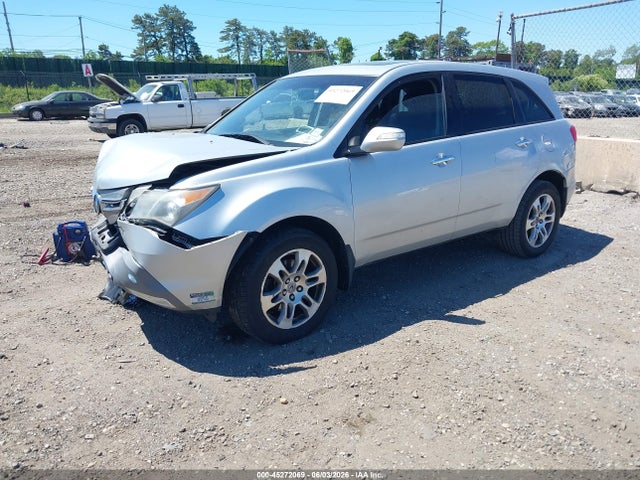 2008 Acura Mdx მანქანა იყიდება აუქციონზე, vin: 2HNYD28298H550291, აუქციონის ნომერი: 45272069