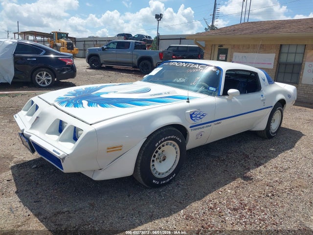 1980 Pontiac Firebird მანქანა იყიდება აუქციონზე, vin: 2W87TAL124634, აუქციონის ნომერი: 45272073