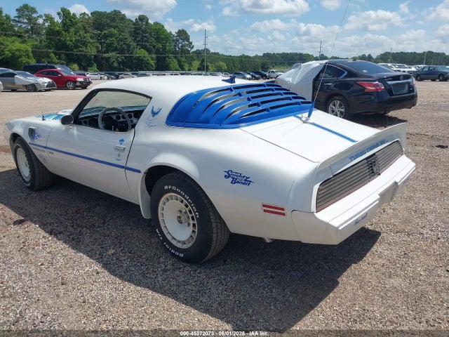 1980 Pontiac Firebird მანქანა იყიდება აუქციონზე, vin: 2W87TAL124634, აუქციონის ნომერი: 45272073