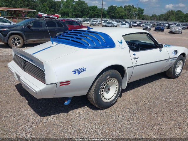 1980 Pontiac Firebird მანქანა იყიდება აუქციონზე, vin: 2W87TAL124634, აუქციონის ნომერი: 45272073