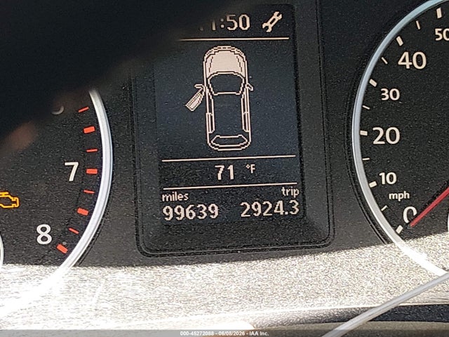 2011 Volkswagen Tiguan Se მანქანა იყიდება აუქციონზე, vin: WVGBV7AXXBW524640, აუქციონის ნომერი: 45272088