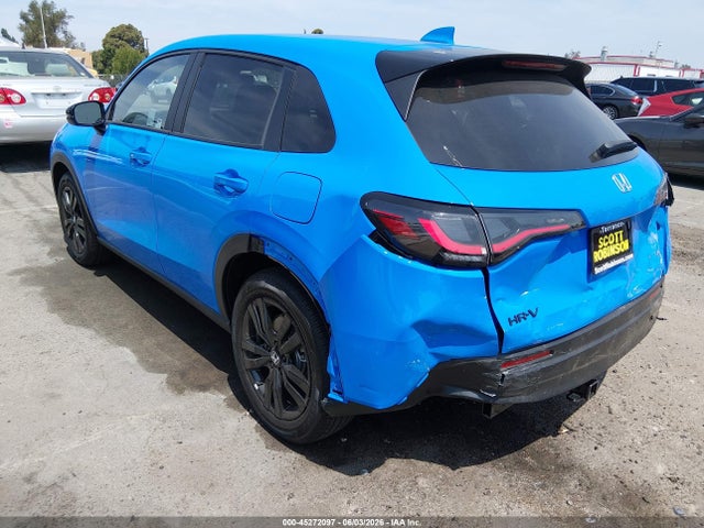 Продажа на аукционе авто 2026 Honda Hr-v 2wd Sport, vin: 3CZRZ1H53TM727843, номер лота: 45272097