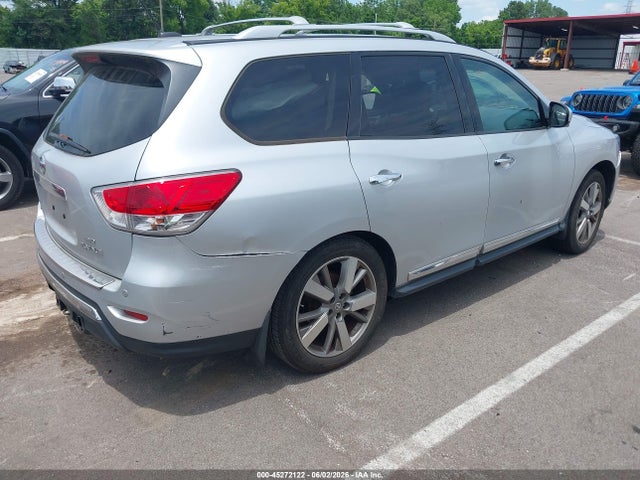 2014 Nissan Pathfinder Platinum მანქანა იყიდება აუქციონზე, vin: 5N1AR2MM1EC634485, აუქციონის ნომერი: 45272122