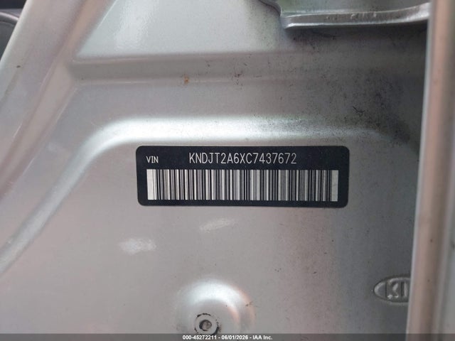 2012 Kia Soul + მანქანა იყიდება აუქციონზე, vin: KNDJT2A6XC7437672, აუქციონის ნომერი: 45272211