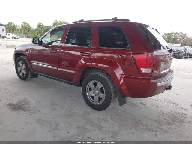 2007 Jeep Grand Cherokee Limited მანქანა იყიდება აუქციონზე, vin: 1J8HR58247C678439, აუქციონის ნომერი: 45272279