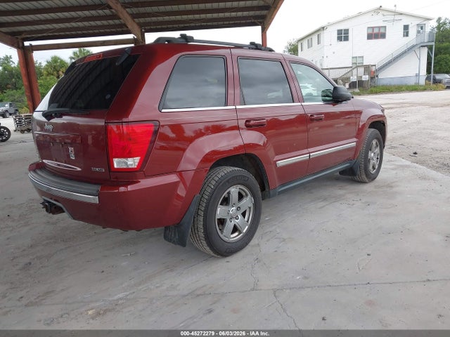2007 Jeep Grand Cherokee Limited მანქანა იყიდება აუქციონზე, vin: 1J8HR58247C678439, აუქციონის ნომერი: 45272279