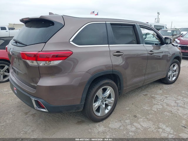 Toyota Highlander Limited 2018 5TDYZRFH0JS275232 Image 4
