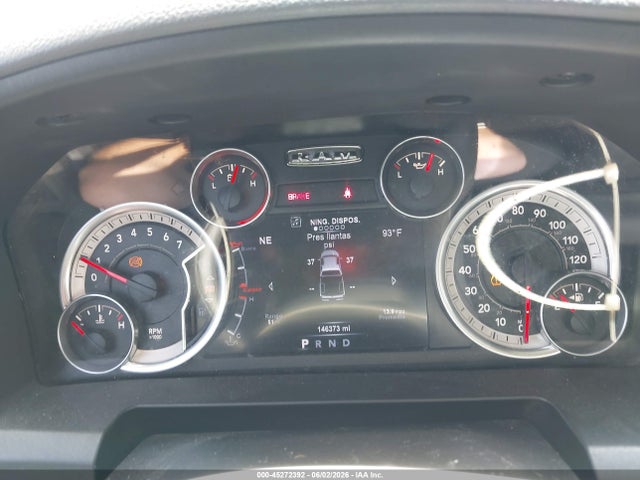 45272392 :رقم المزاد ، 3C6RR7LT9FG598967 vin ، 2015 Ram 1500 Big Horn مزاد بيع
