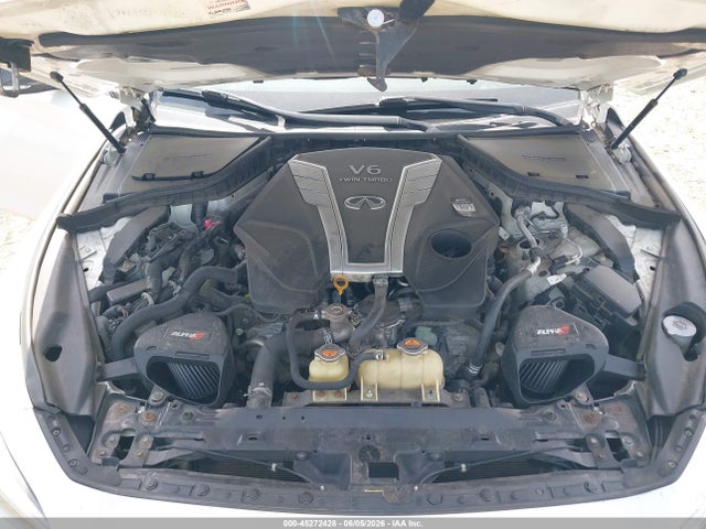 2018 Infiniti Q50 3.0t Luxe მანქანა იყიდება აუქციონზე, vin: JN1EV7AR8JM440560, აუქციონის ნომერი: 45272428