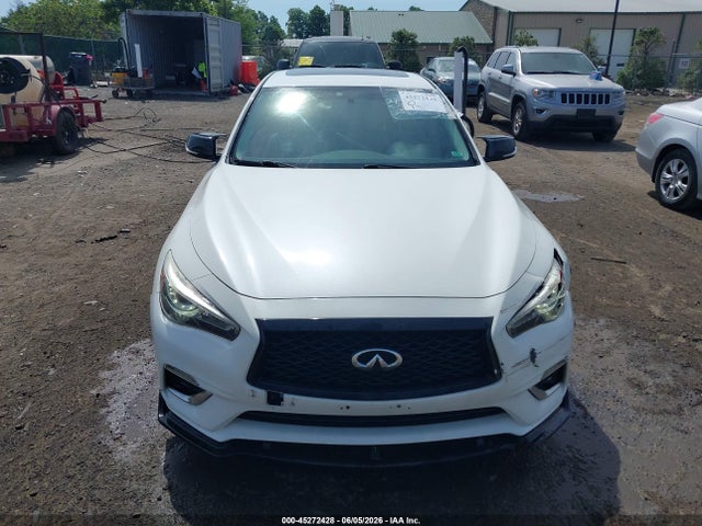 2018 Infiniti Q50 3.0t Luxe მანქანა იყიდება აუქციონზე, vin: JN1EV7AR8JM440560, აუქციონის ნომერი: 45272428