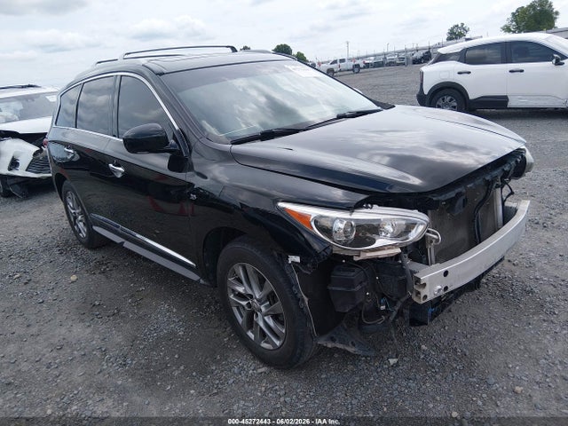 2015 Infiniti Qx60 მანქანა იყიდება აუქციონზე, vin: 5N1AL0MN6FC525570, აუქციონის ნომერი: 45272443