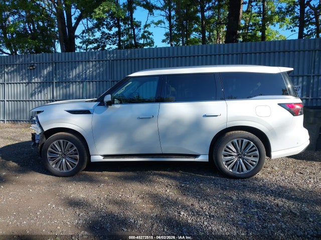 Aukcja sprzedaży 2026 Infiniti Qx80 Luxe Awd, vin: JN8AZ3BE1T9720125, numer aukcji: 45272515