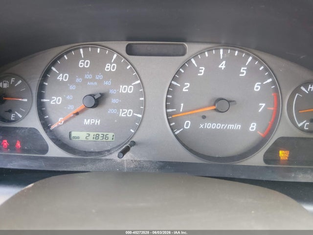 2002 Nissan Sentra Gxe მანქანა იყიდება აუქციონზე, vin: 3N1CB51D42L623510, აუქციონის ნომერი: 45272528