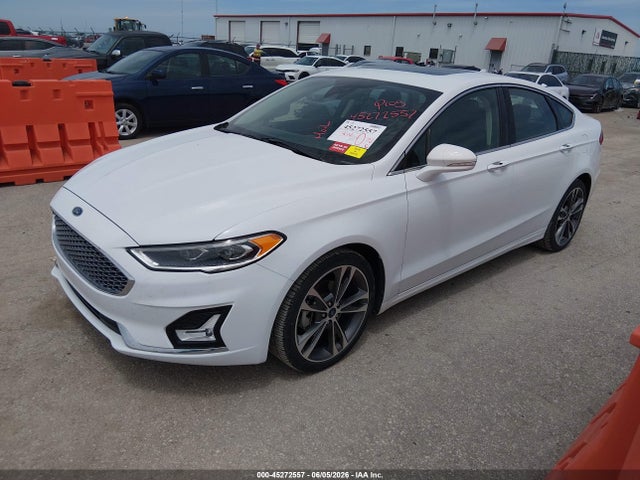 45272557 :رقم المزاد ، 3FA6P0K99KR235295 vin ، 2019 Ford Fusion Titanium مزاد بيع