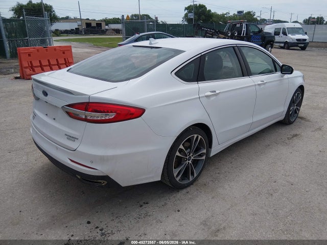45272557 :رقم المزاد ، 3FA6P0K99KR235295 vin ، 2019 Ford Fusion Titanium مزاد بيع