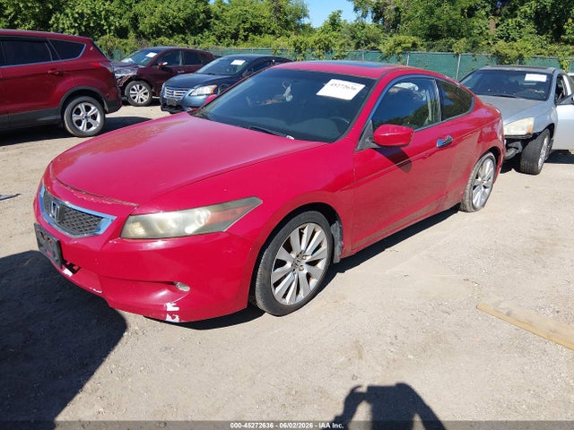 45272636 :رقم المزاد ، 1HGCS2B89AA000758 vin ، 2010 Honda Accord 3.5 Ex-l مزاد بيع