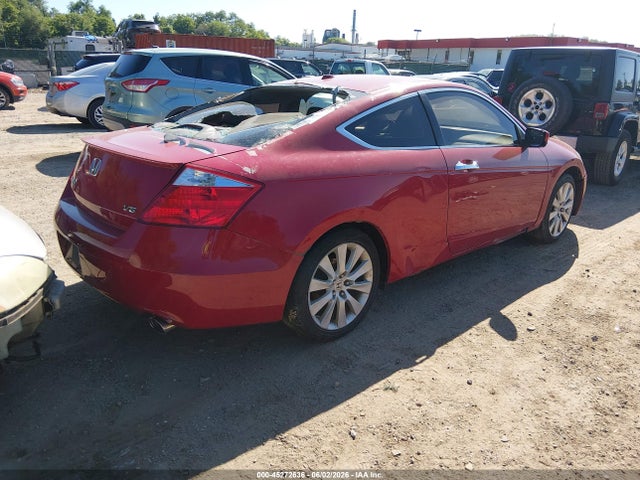 45272636 :رقم المزاد ، 1HGCS2B89AA000758 vin ، 2010 Honda Accord 3.5 Ex-l مزاد بيع