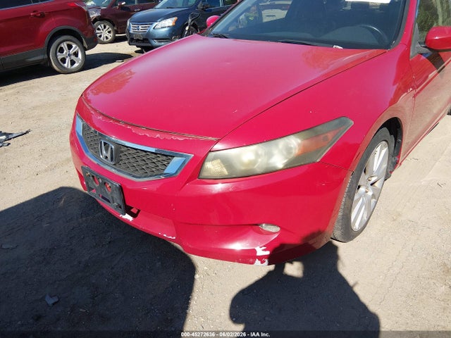 45272636 :رقم المزاد ، 1HGCS2B89AA000758 vin ، 2010 Honda Accord 3.5 Ex-l مزاد بيع