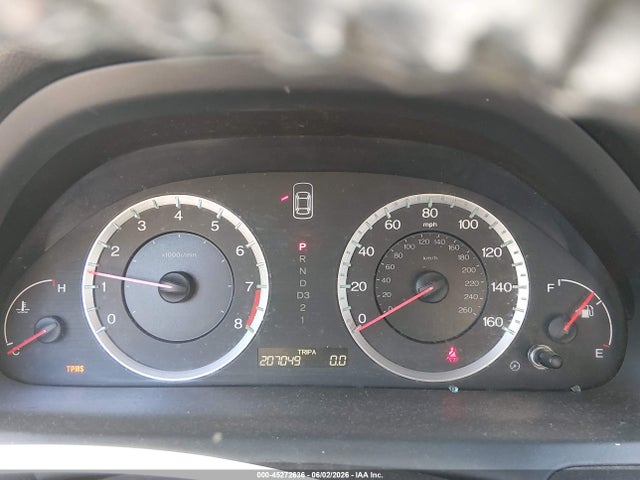 45272636 :رقم المزاد ، 1HGCS2B89AA000758 vin ، 2010 Honda Accord 3.5 Ex-l مزاد بيع