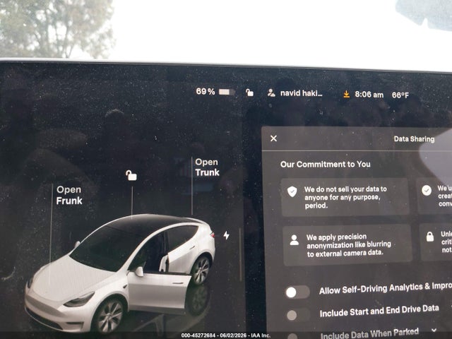 Aukcja sprzedaży 2023 Tesla Model Y Awd/long Range Dual Motor All-wheel Drive, vin: 7SAYGDEE3PA138332, numer aukcji: 45272684