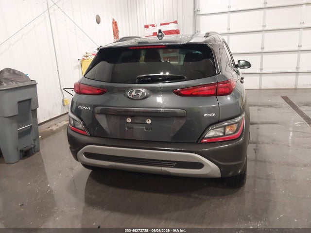 2022 Hyundai Kona Sel მანქანა იყიდება აუქციონზე, vin: KM8K6CAB8NU876917, აუქციონის ნომერი: 45272728