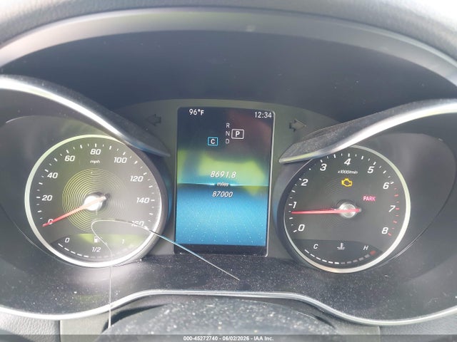 45272740 :رقم المزاد ، 55SWF8DB3KU309273 vin ، 2019 Mercedes-benz C 300 مزاد بيع