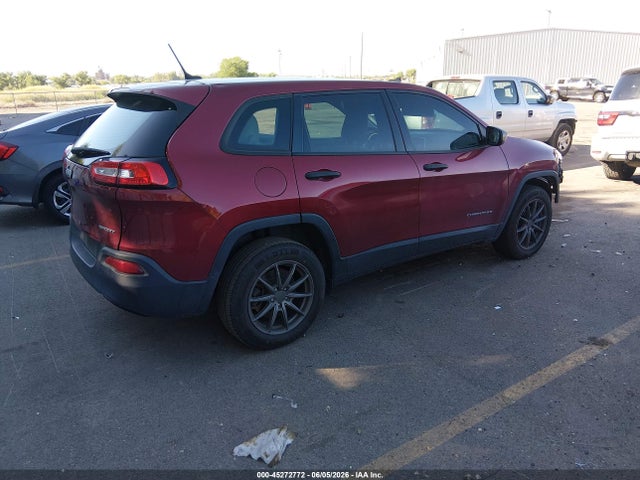 Jeep Cherokee Sport 2016 1C4PJMAB7GW110022 Image 4