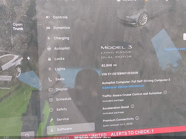Продаж на аукціоні авто 2019 Tesla Model 3 Long Range/performance, vin: 5YJ3E1EB6KF453509, номер лоту: 45272800