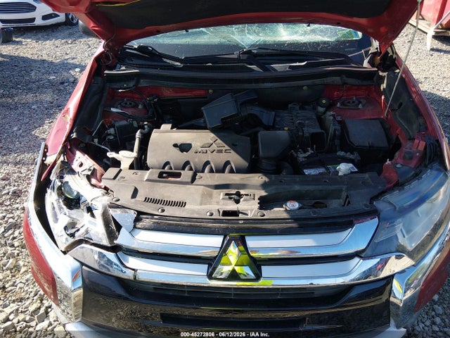 45272806 :رقم المزاد ، JA4AZ3A39JZ056935 vin ، 2018 Mitsubishi Outlander Es مزاد بيع