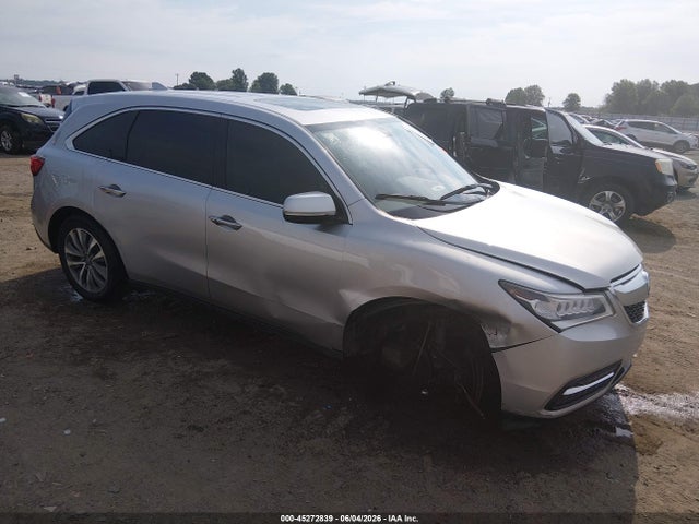 Auction sale of the 2015 Acura Mdx Technology Package, vin: 5FRYD4H40FB015533, lot number: 45272839