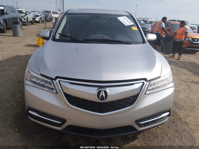 2015 Acura Mdx Technology Package მანქანა იყიდება აუქციონზე, vin: 5FRYD4H40FB015533, აუქციონის ნომერი: 45272839