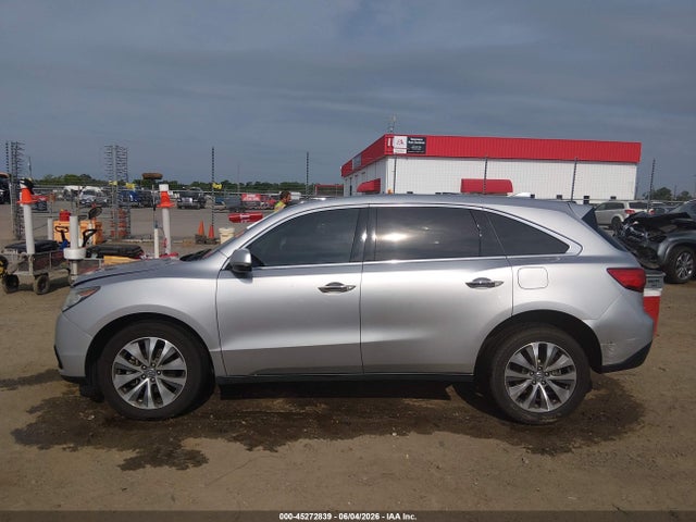2015 Acura Mdx Technology Package მანქანა იყიდება აუქციონზე, vin: 5FRYD4H40FB015533, აუქციონის ნომერი: 45272839